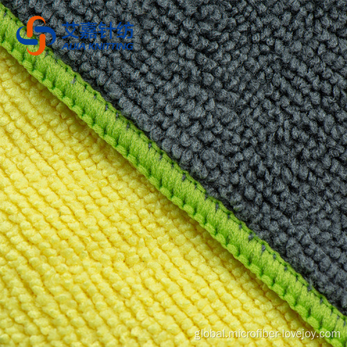 Microfiber Cleaning Towel wholesale Super Microfiber coral fleece Factory